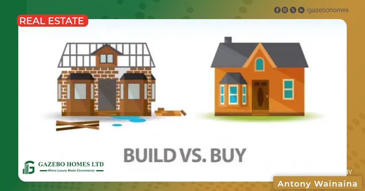 Building vs Buying a House in Kenya – Costs, Risks & Turnkey Solutions (2026) 1 Building vs Buying a House in Kenya